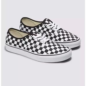 Checkerboard Vans Shoes